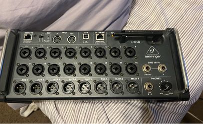 Behringer x18 air digital mixer