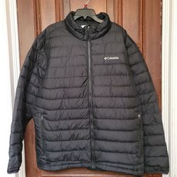 Columbia Men's Black Thermal Coil Jacket Size XXL