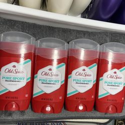 Old Spice Pure Sport Deodorant 4 For 20