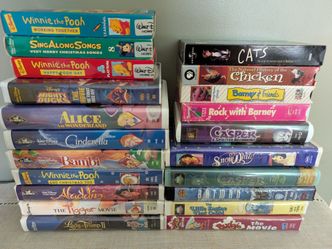 21 Kids VHS Movies