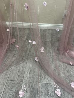 Moda 2000 Pink Quince Dress Cape