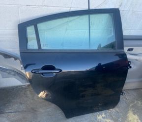 2014 Kia Rio Rear Passenger Side Door 