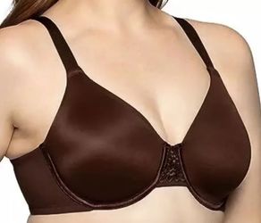 NWT Vanity Fair Beauty Back Minimizer Bra 76080 44C Cappuccino Full Figure Under
