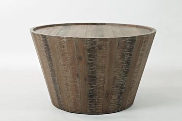 Conundrum Grey Wash Cocktail Table