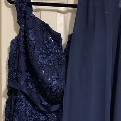 Navy Blue Dress