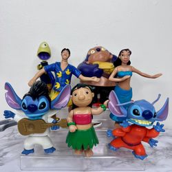 Disney Lilo & Stitch Movie 2001 Mc Donald’s Toy Figure Set