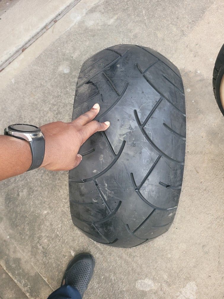 Rear Motorcycle Tire