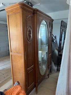 Vintage French armoire