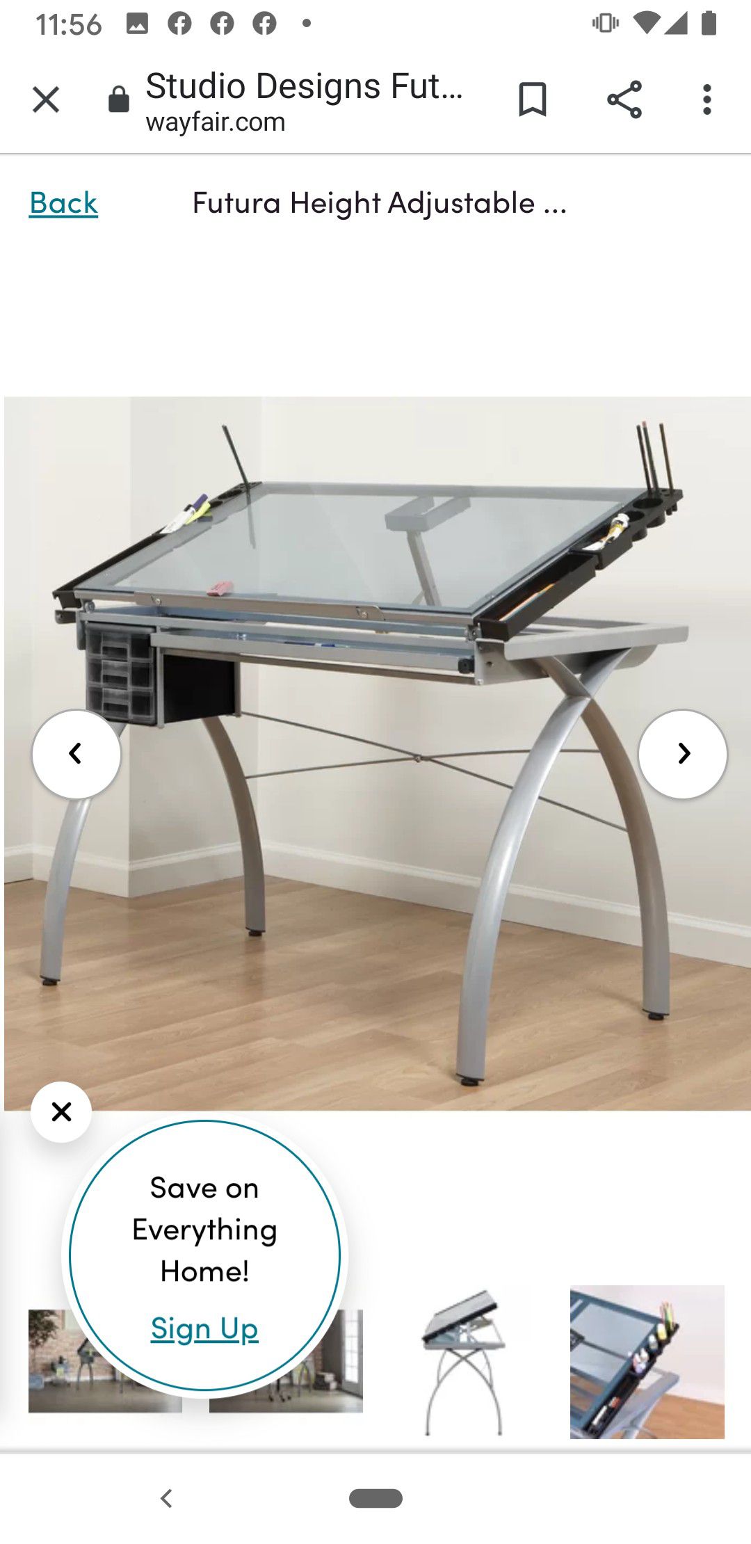 Drafting table - drawing table