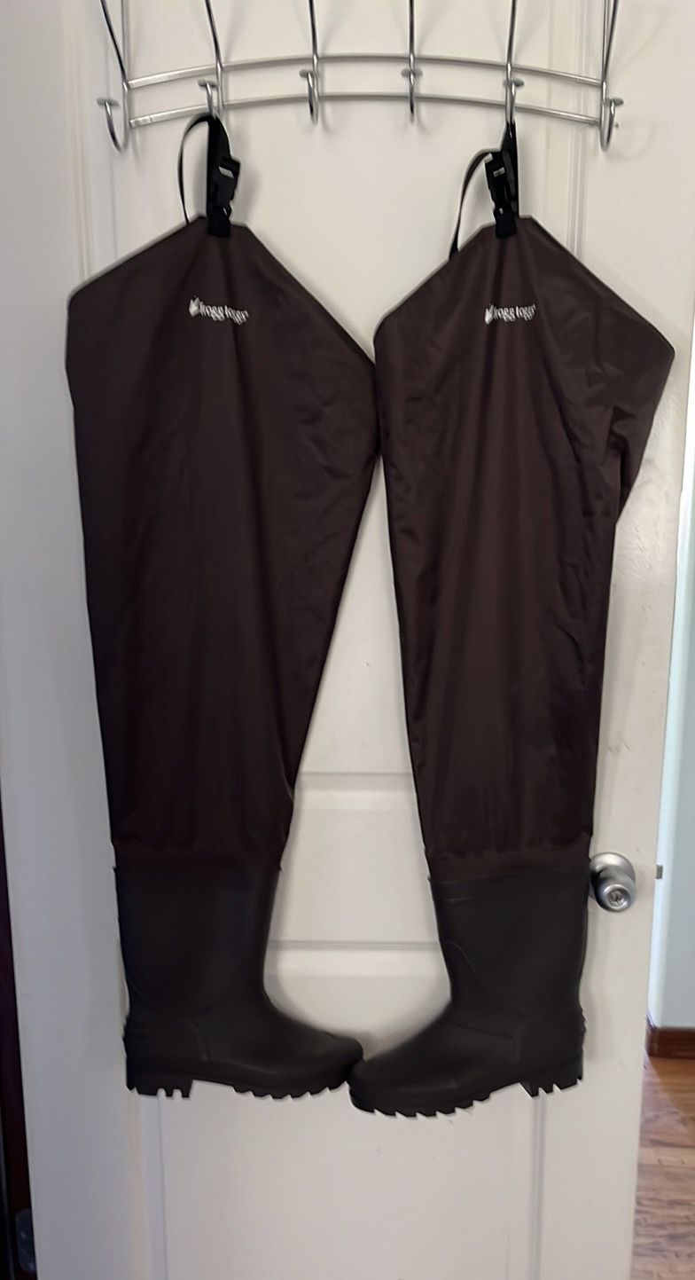 Frogg Toggs Bootfoot PVC Felt Hip Wader Size 11