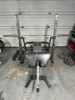 Home Gym weight set