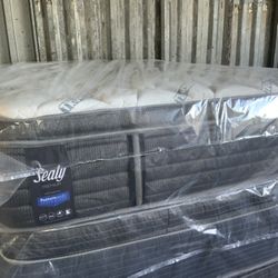 Brand New Pillow Top  King Size Mattress And Box