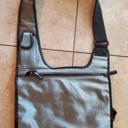 Compose Over Silver Purse 