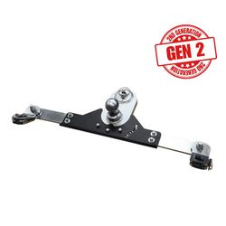 Gen-Y Hitch GH-21011 Gooseneck Trailer Hitch for 17 to 26 Ford HD OEM Puck Systems - 5" Offset - 25,000 lbs
