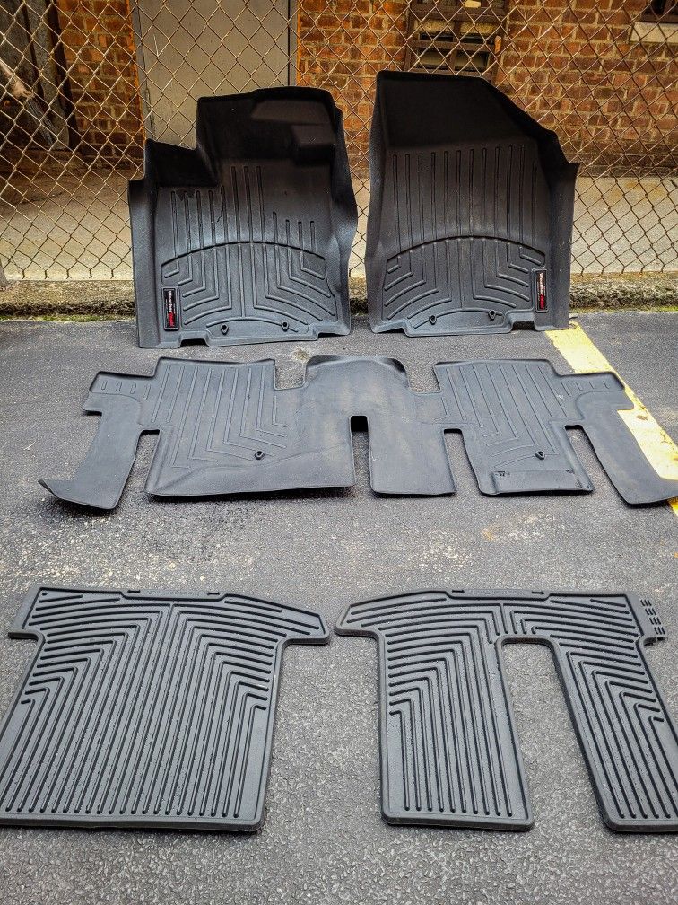 WeatherTech FloorLiner HP 2013-2020 Nissan Pathfinder, Infiniti JX35, QX60 (44445-1-2-3IM)