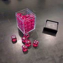 Red 12mm Chessex Dice
