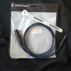 3.5mm Jack Stereo To Xlr Mic Cable Xlr To 3.5mm Audio Cable 1ft