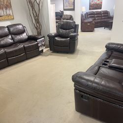 Sofa Loveseat and Chair