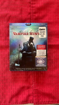 Abraham Lincoln Vampire Hunter Blu-ray + DVD + Digital Copy Movie Combo