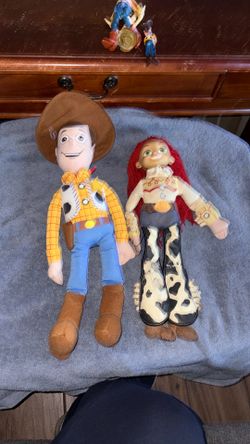 Disney’s Toy story Woody soft body Jesse, plastic head, but soft body