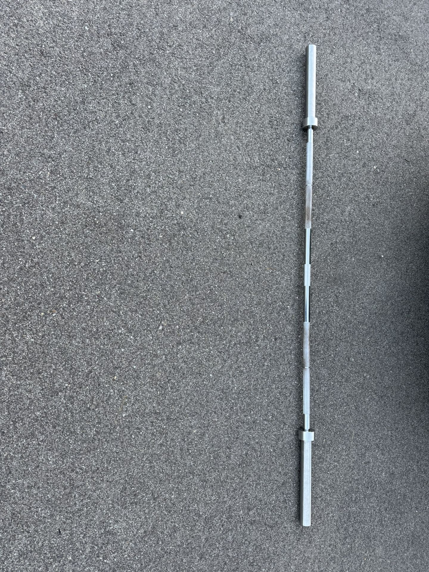 Olympic Training Barbell, 6 FT Chrome Finish