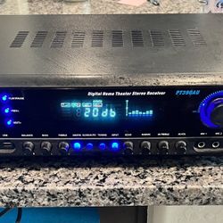 Hardly used Pyle digital home theater stereo receiver PT390 AU