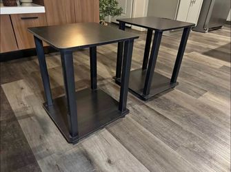 Black side tables