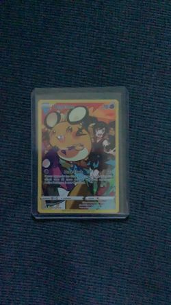 Dedenne Pokemon Card