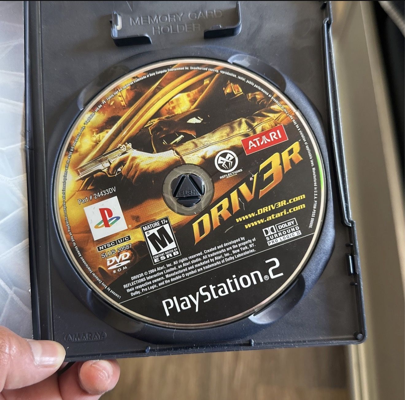 PlayStation 2 Video Game “ DRIVER” 