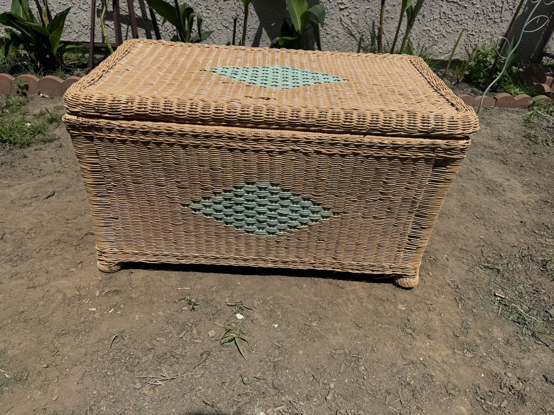 Rattan Chest