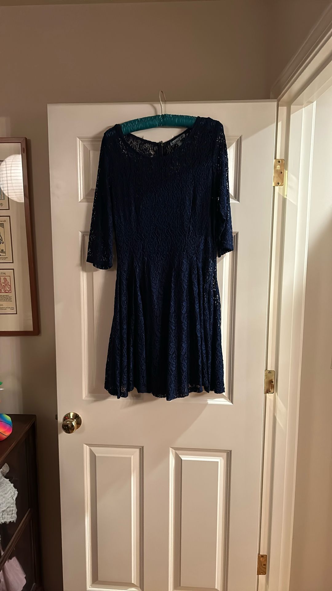 Blue Lace Dress