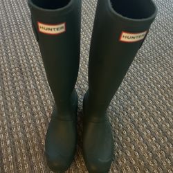 Hunter rain boots 