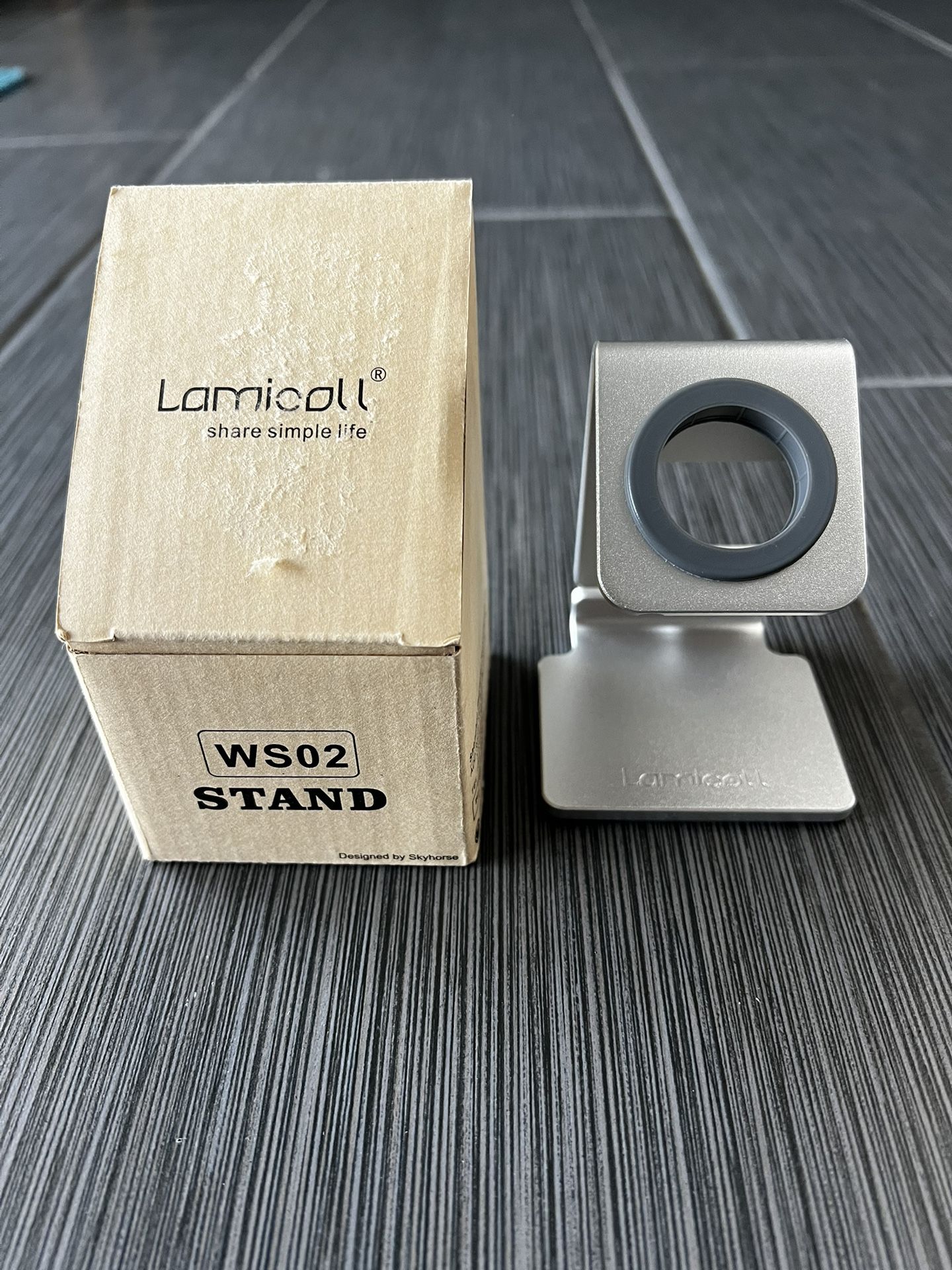 LAMICALL SMART APPLE WATCH METAL STAND