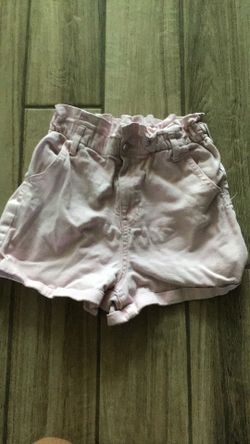 S/CH 3 - 5 Girls pink jean shorts