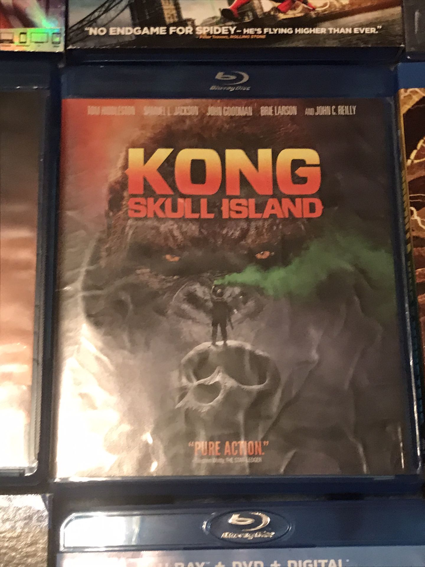 Kong Skull Island Blu-ray DVD