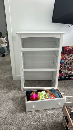 White drawer