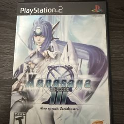 Xenosaga 3 PS2 MINT