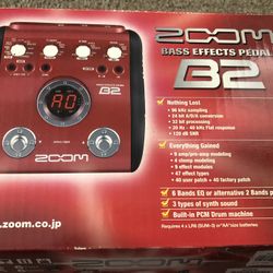 New bass effects pedal
