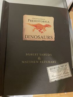 Pop-up Book On Dinosaurs 