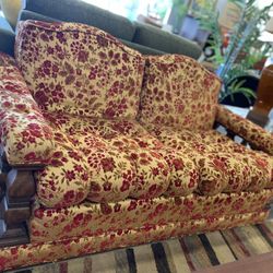 Mid Century Spanish Revival Loveseat