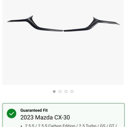Mazda Cx30 Sport Gloss Black Grill Surround 