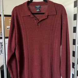 Vintage dockers Knit Polo Sweater