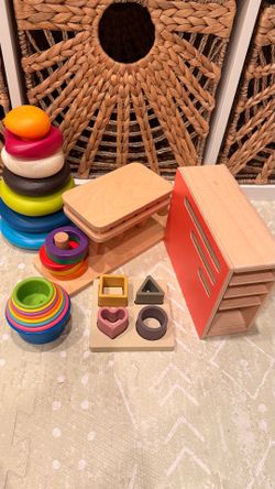 Toddler Montessori and Lovevery toys