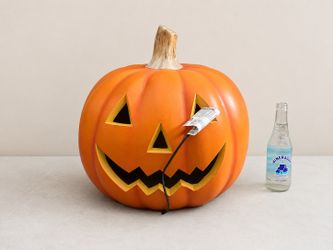 🎃Large Light-Up Halloween Jack-O’-Lantern Pumpkin – Plug-In