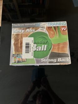 The Bender Method Of Core Training-Sexy Abs/Strong Back Workout Kit - Ball-3 DVD