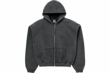 SKYLRK Smudge Zip-Up Hoodie Large
