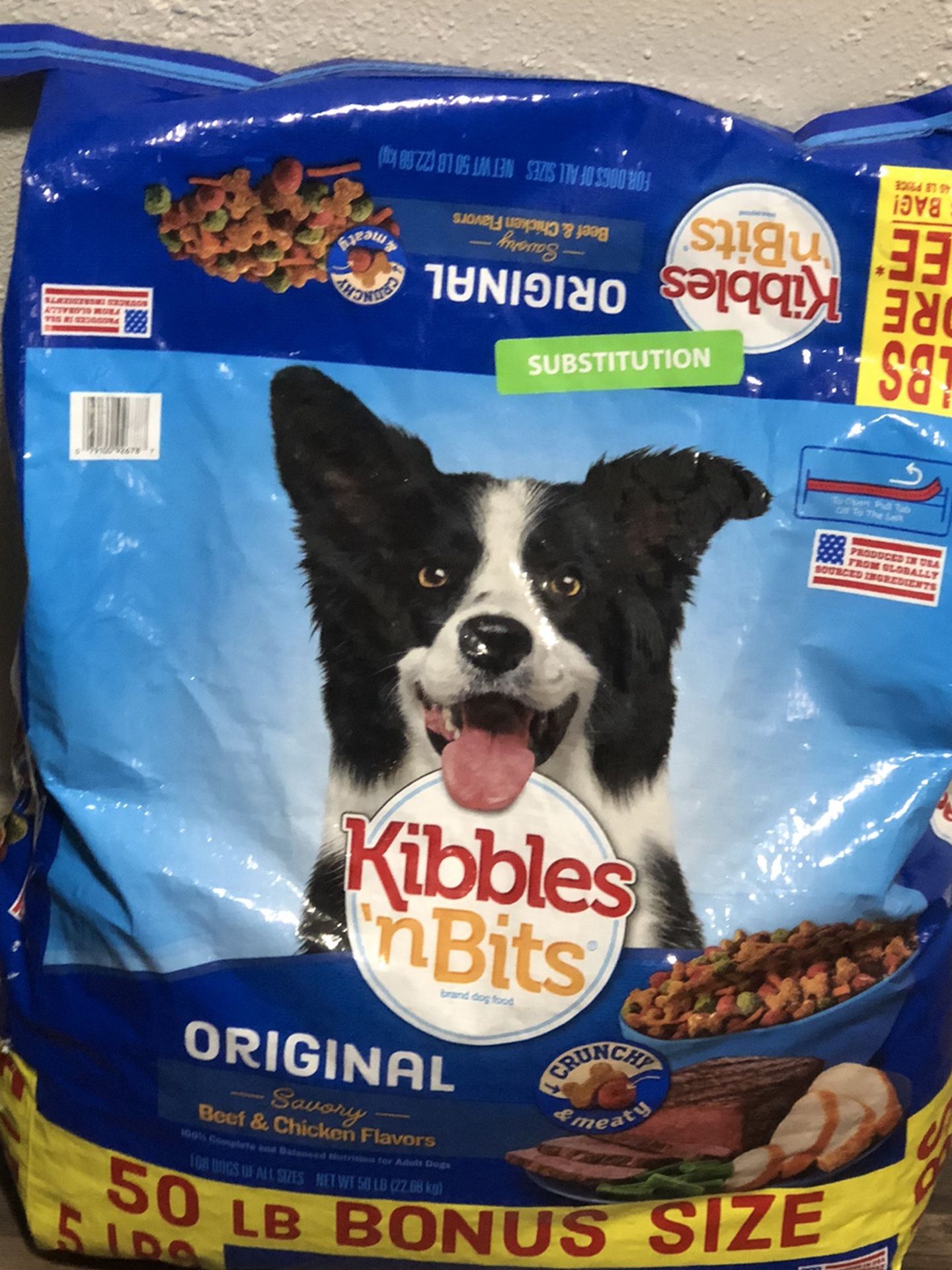 Dog Food Kibbles N Bits