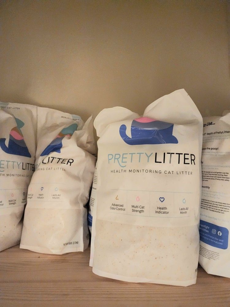 7 Bags Of Cat Litter Pretty Litter For Price Of 4