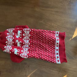 Winter Dog Sweater