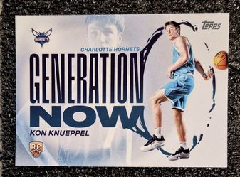 2025-26 Topps Basketball Generation Now Insert Kon Knueppel RC #GN-4 Hornets